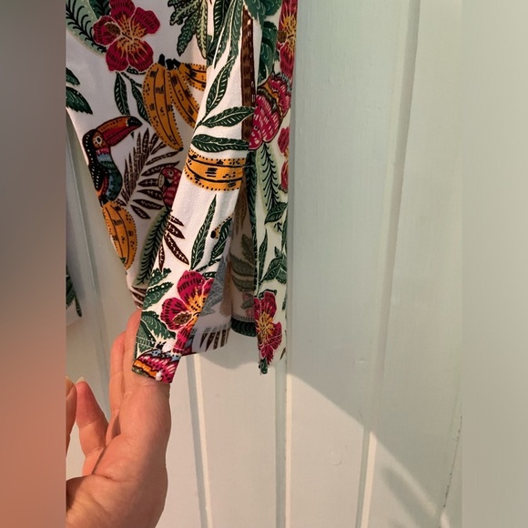 Cuddl Duds tropical crop pajama pants-small NWOT - Picture 4 of 5